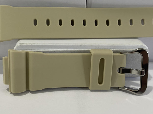 Casio Watchband DW-6900 EW-7.  Military Sand Beige Strap. Original Band