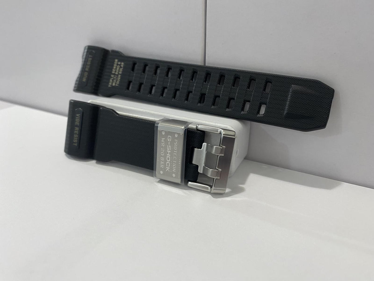 Casio Watchband GWG-1000 -1A Original Black Strap Mud / Vibe Resist WR 20 Bar.