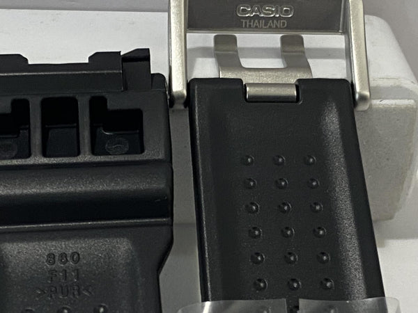 Casio Watchband GWG-1000 -1A Original Black Strap Mud / Vibe Resist WR 20 Bar.