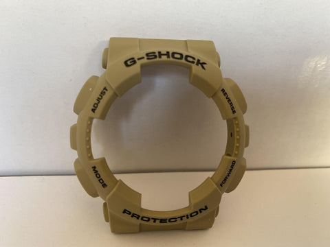 Casio Original Watch Parts Desert Sands Bezel/Shell for GA-100 L-8.Black Letters