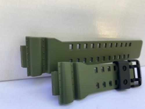 Casio Original Watchband GA-700 UC-3 Military Green Rubber Strap G-Shock