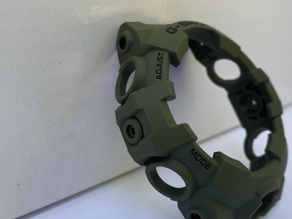 Casio Original Watch Parts.GA-700 UC-3 Military Green Bezel/Shell.Blk Graphics