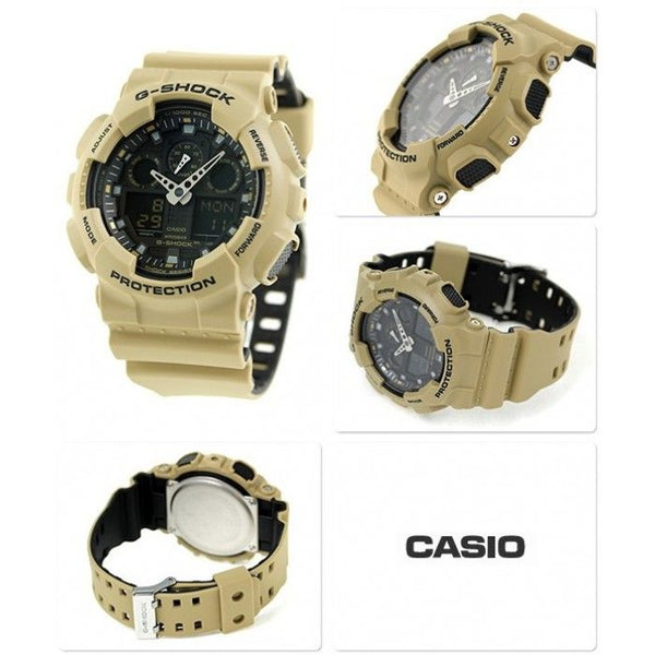 Casio Original Watchband GA-100 L-8A Military - Desert Sands. See Model Fit List