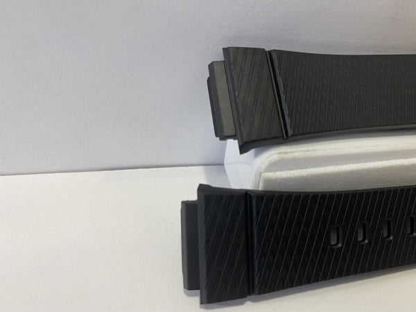 Casio Original Watchband For Model SGW-600. Textured Black Resin Strap. Band