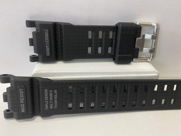Casio Original Watchband For Model GWG-2000 -A1.MudMaster Black Resin Strap.Band