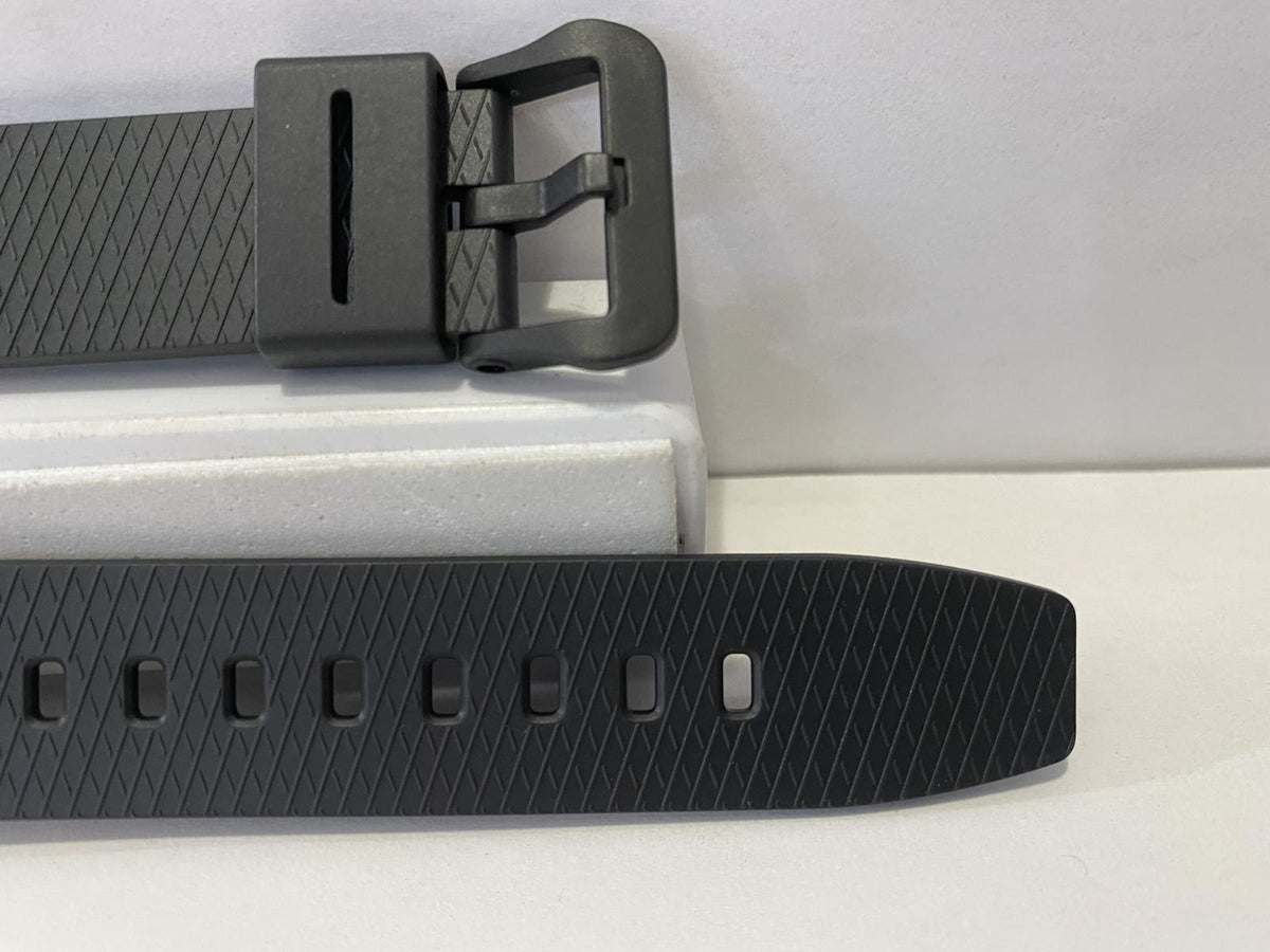 Casio Original Watchband For Model HDC-700. Black Resin Strap.Band