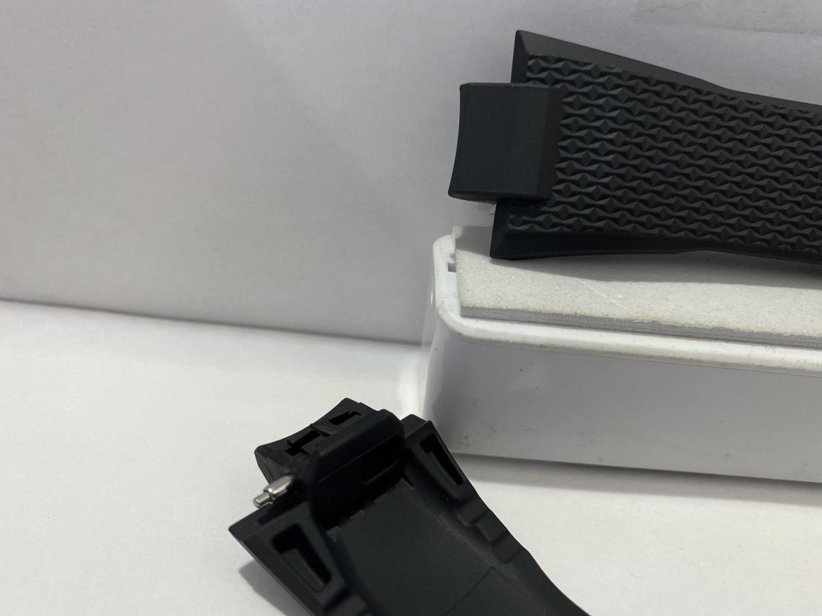 Casio Original Watchband Model GST-B400 Black Resin Strap Band