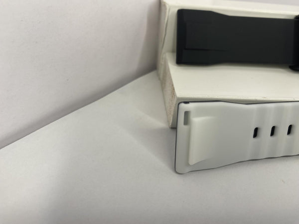 Casio Watchband PRG-650. Pro Trek Original Strap. Silicone Black. Underside Wht