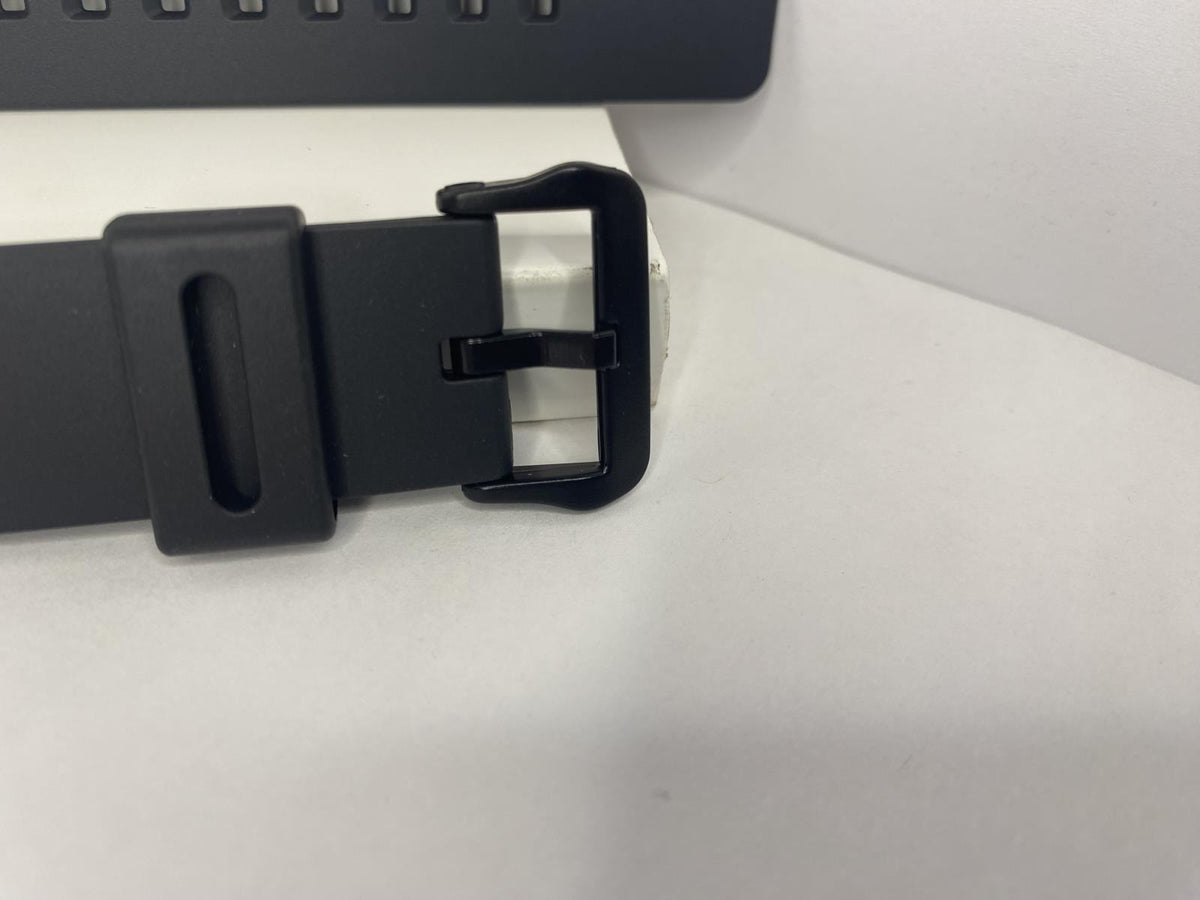 Casio Original Watchband Model MW-240 Black Resin Strap.16mm wide: 22mm Shoulder