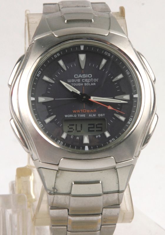 Casio Original Watchband Bracelet WVA-430 Steel Band Only. W/O Cover End Piece