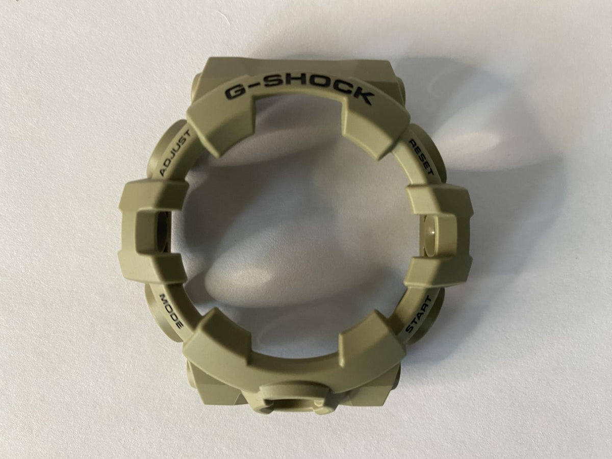 Casio Genuine Watch Parts: GA-700 UC-5 Bezel. Military Beige Outer Shell.