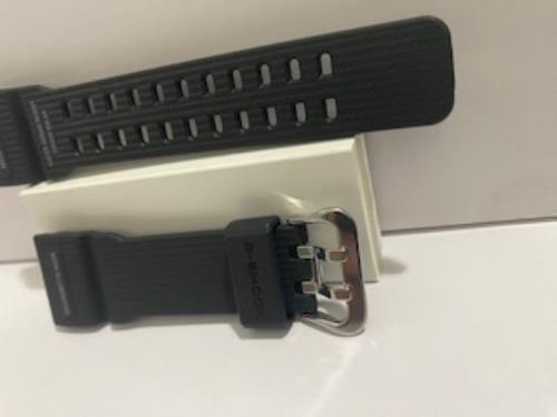 Casio Original Watchband Mod#  GSG-100 -1A Black Resin Strap Mud Resist
