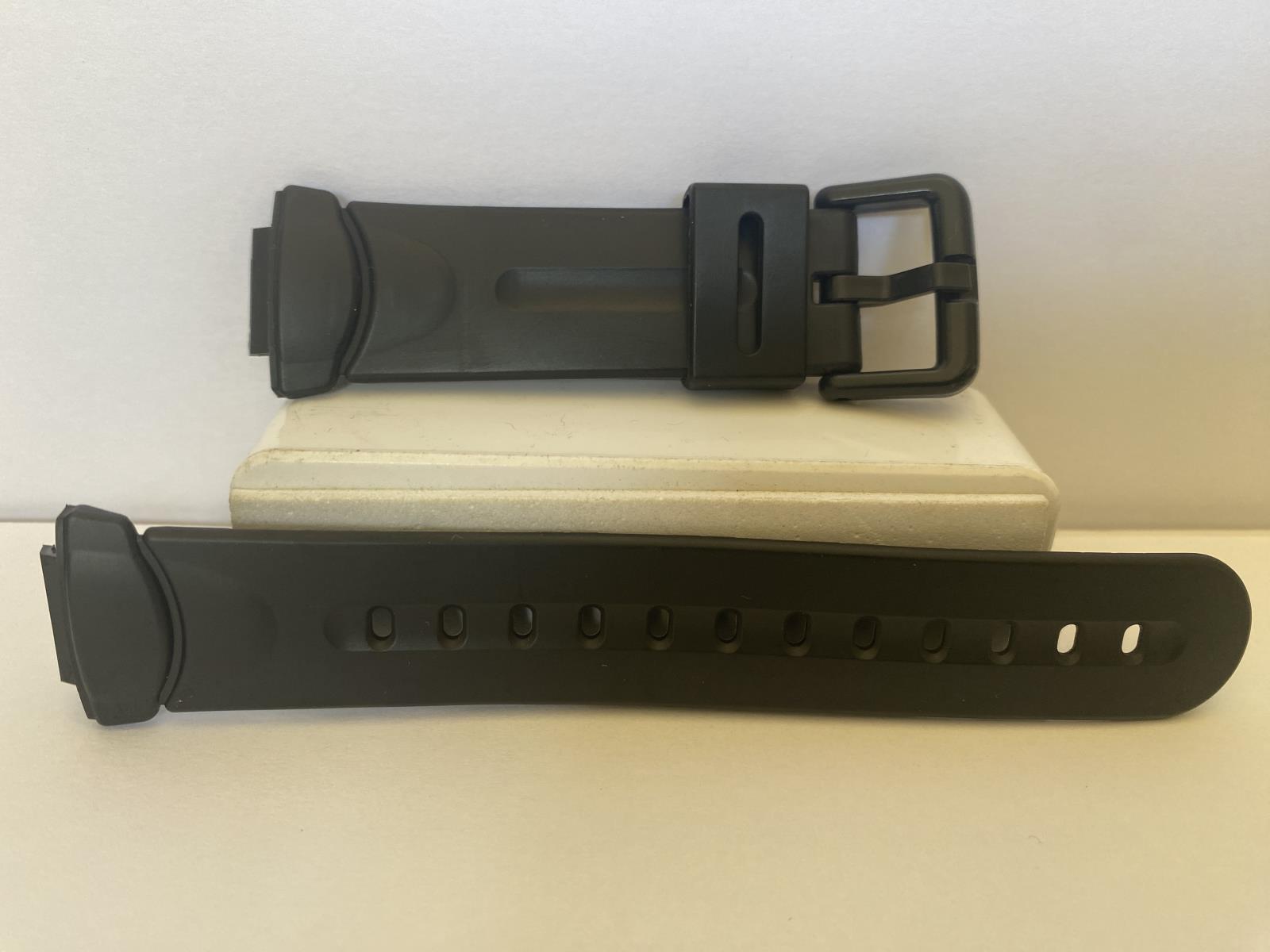 Casio BG-169 Black Resin strap. Watchband. Original Band.