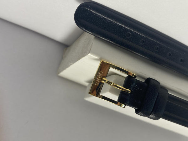 Rado Couploe Ladies Original Watchband With Gold Tone Rado Engraved Buckle.Strap