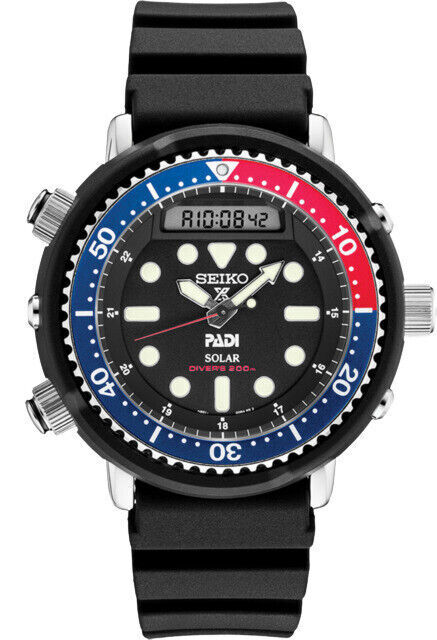 Seiko Prospex Men's Black Watch - SNJ027