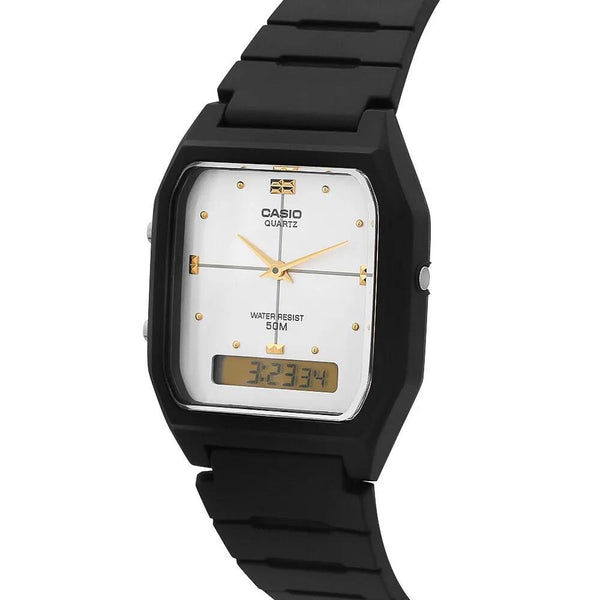 Casio Watch Model AW-48. Analog/Digital. New w/Box, Instruction Manual, Warranty
