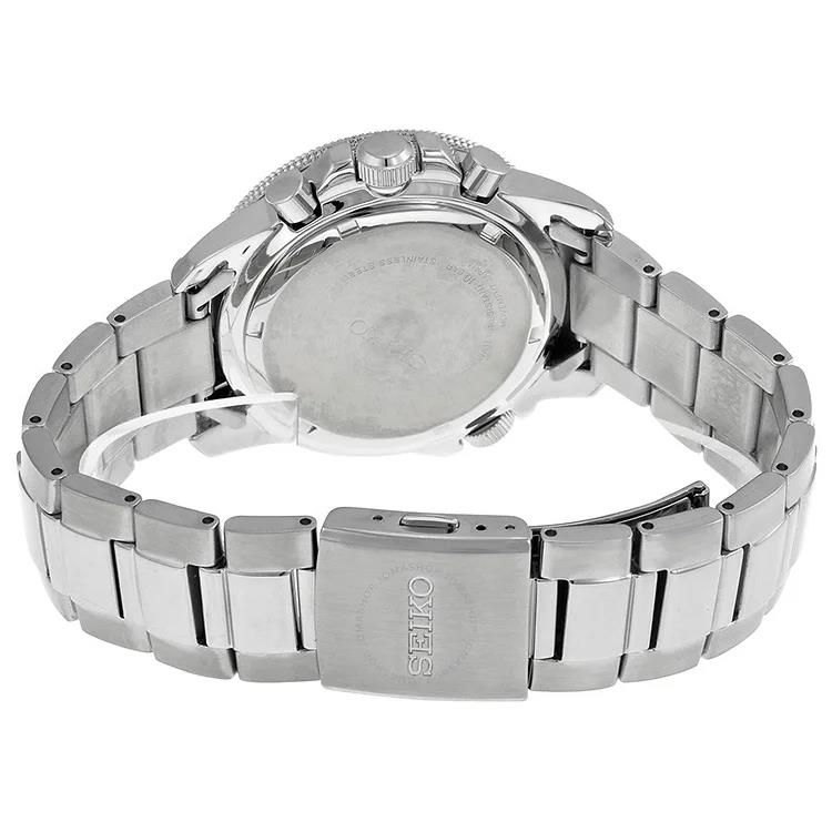 Seiko Prospex #SSC093 Solar Quartz Chronograph w/Stop-Watch and Alarm Sub-Dial