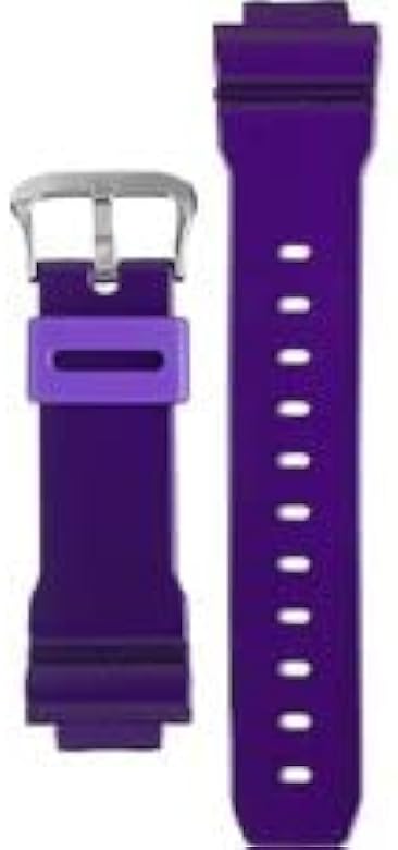 Casio Original Watchband For Model DW-6900 CC-6 Shiny Purple Strap. Band