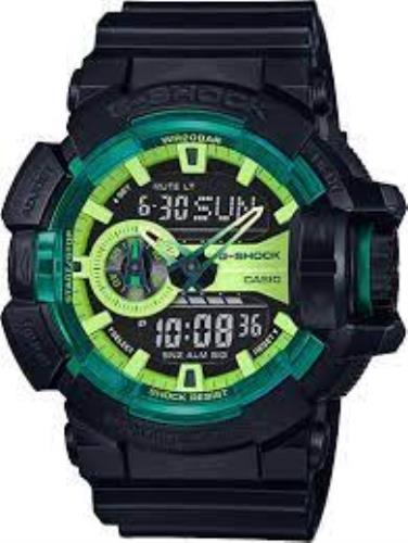 Casio Original Watchband For Model GA-400 LY-1A Black Strap. Band