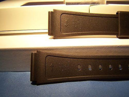 Casio Original Watchband F-105 W, F-91 W. 18mm Black Resin Strap. Band
