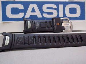 Casio watchband PRG-130 / PRW-1500/PAW-1500  Pro Trek Tough Solar Black Rubber