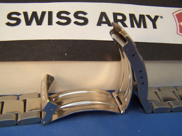 Swiss Army Watch Band Officer Bracelet All Steel fits Mod: 24205, 24336, 24337