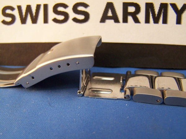 Swiss Army Watch Band Officer Bracelet All Steel fits Mod: 24205, 24336, 24337