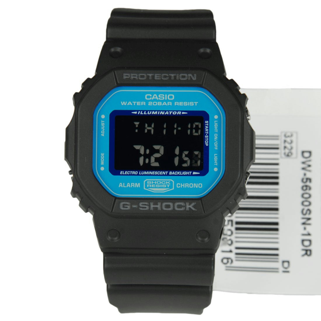 Casio Watch Parts DW-5600 SN & GW-5600 B Bezel/Shell G-Shock Blk. Fits DW-5600E