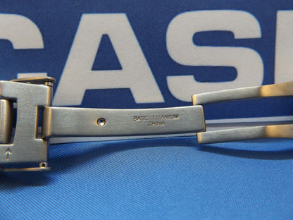 Casio watchband PAW-1100 T Titanium w/ End Lugs and Spring Bars. Bracelet
