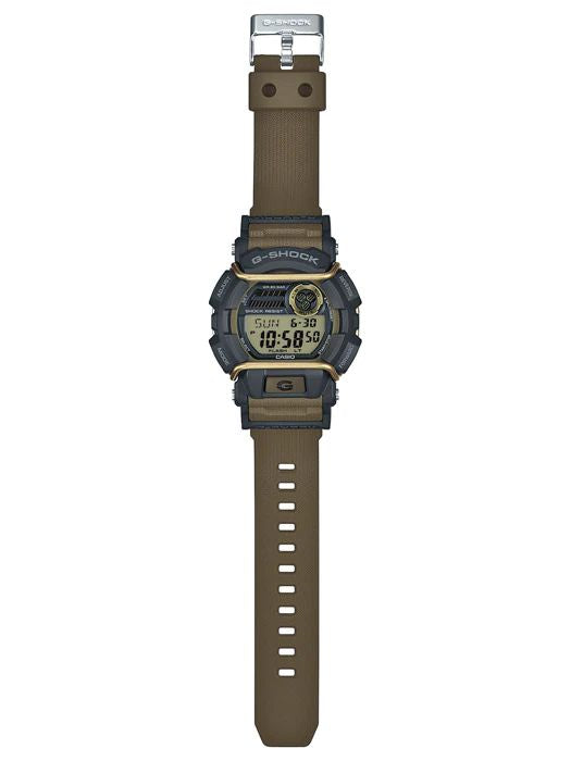 Casio Watchband GD-400 -9 Military Style Olive Green Resin Strap