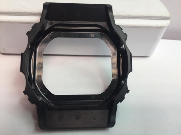 Casio Watch Parts DW-5600CL Original G-Shock Black Bezel/Shell w/Wht/Red Graphic