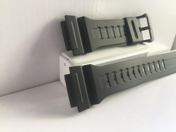 Casio Original Watchband for MCW-200. Black Resin Strap/Band