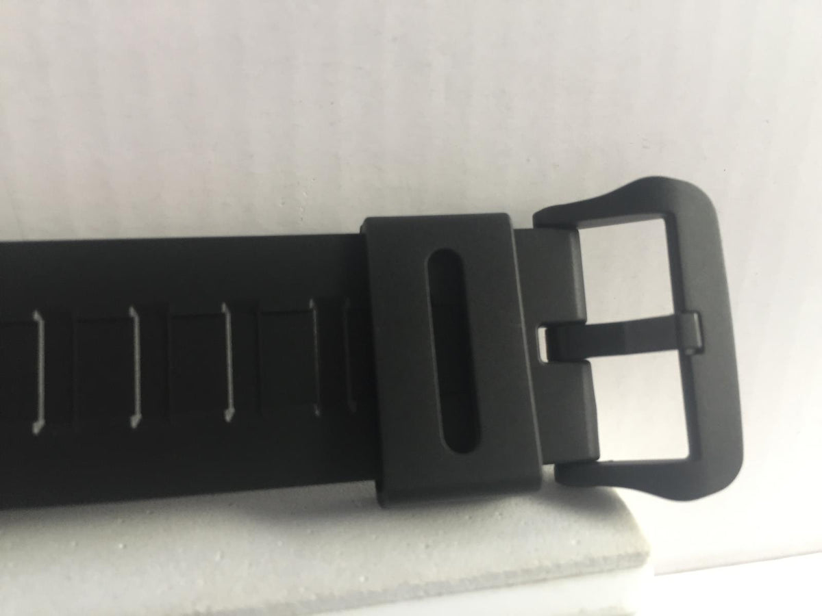 Casio Original Watchband for MCW-200. Black Resin Strap/Band