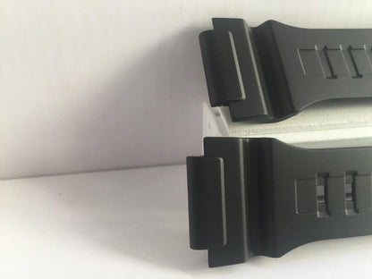 Casio Original Watchband for MCW-200. Black Resin Strap/Band