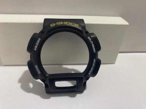Casio Original Watch Parts Bezel/Shell DW-9052 -1B Black w/ Gold/White Lettering
