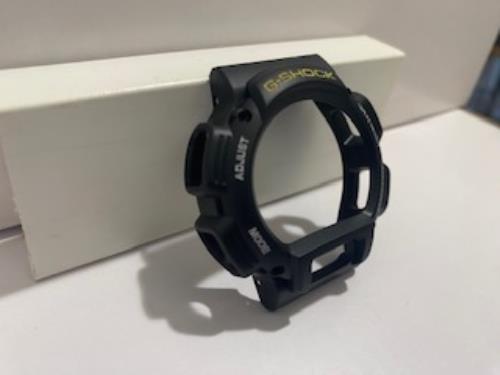 Casio Original Watch Parts Bezel/Shell DW-9052 -1B Black w/ Gold/White Lettering