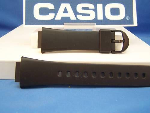 Casio watch band AW-36 Black Resin Sport Watchband/Strap 16mm.Two-Piece Strap.