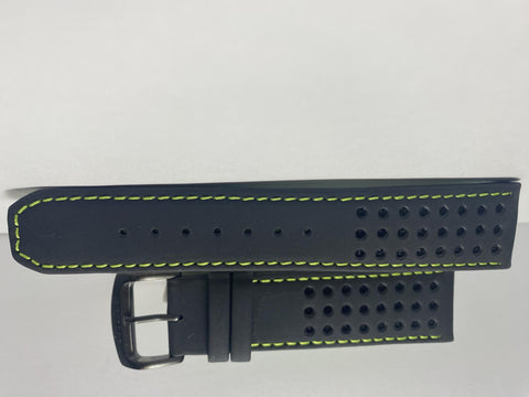 Citizen Proximity Watchband Mod: AT7035 Bk Plate# W760-S079888 Blk w/Grn Stitch