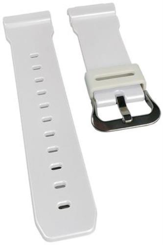 Casio Original Watchband For Model GLS-5600 kl-7 Shiny White Resin Strap. Band