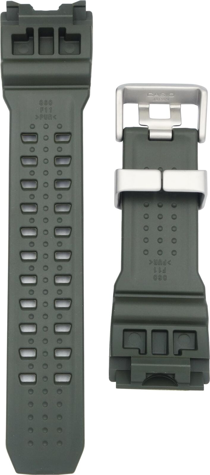 Casio Original Watchband For Model GWG-1000 -1A3 Green MUD RESIST