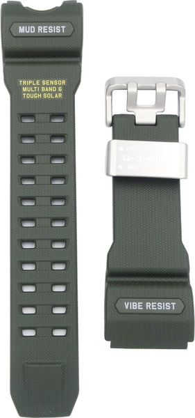 Casio Original Watchband For Model GWG-1000 -1A3 Green MUD RESIST