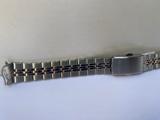 Genuine Citizen Lds Watchband/Bracelet Mod# EQ0510.All Steel 14mm Curved Endcap.