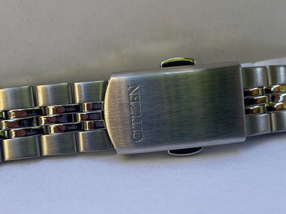 Genuine Citizen Lds Watchband/Bracelet Mod# EQ0510.All Steel 14mm Curved Endcap.