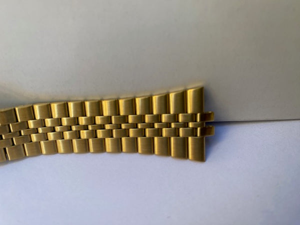 Seiko Original Goldtone Watchband/Bracelet for 7S26-3170 Seiko 5 Automatic. 18mm