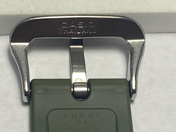 Casio Original Watchband DW-5610 Military Green. G-Shock Strap. Band.