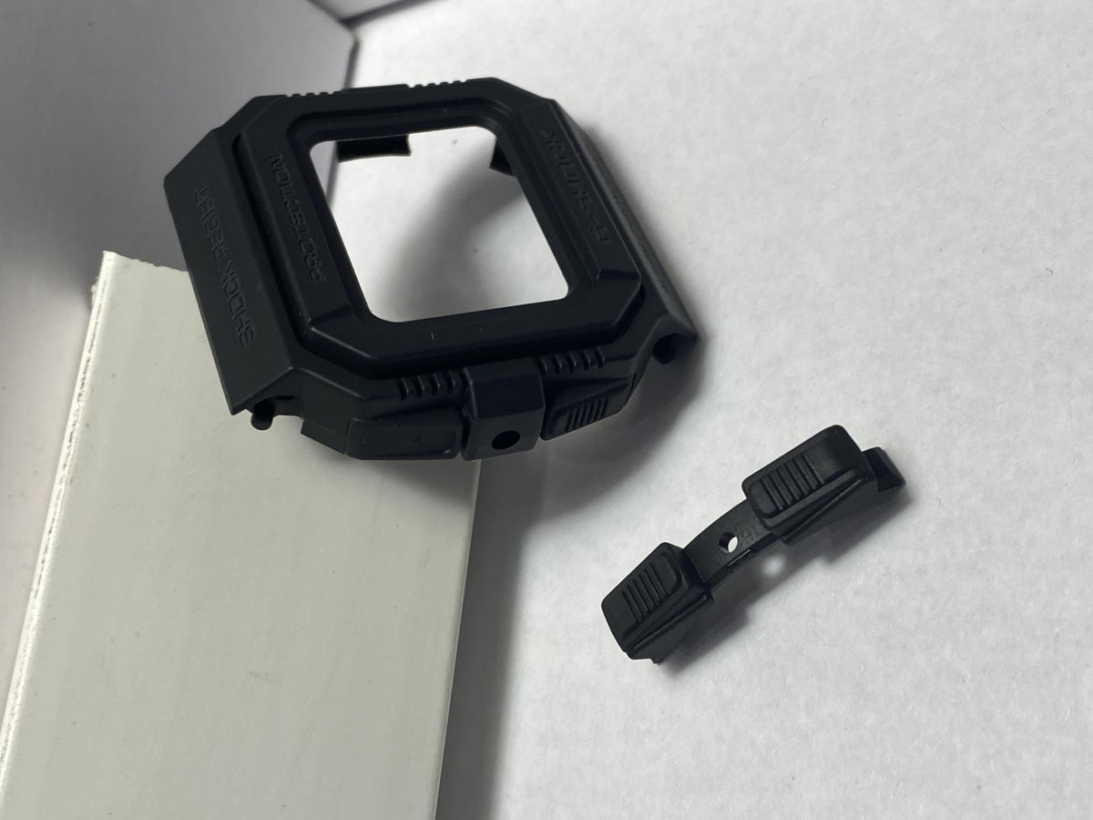 Casio Bezel/Shell GW-5500 Black w/Push Buttons