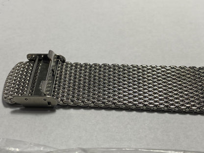Seiko Original Watchband/Bracelet SRPD71.22mm Solid Steel Mesh. Clip Buckle.