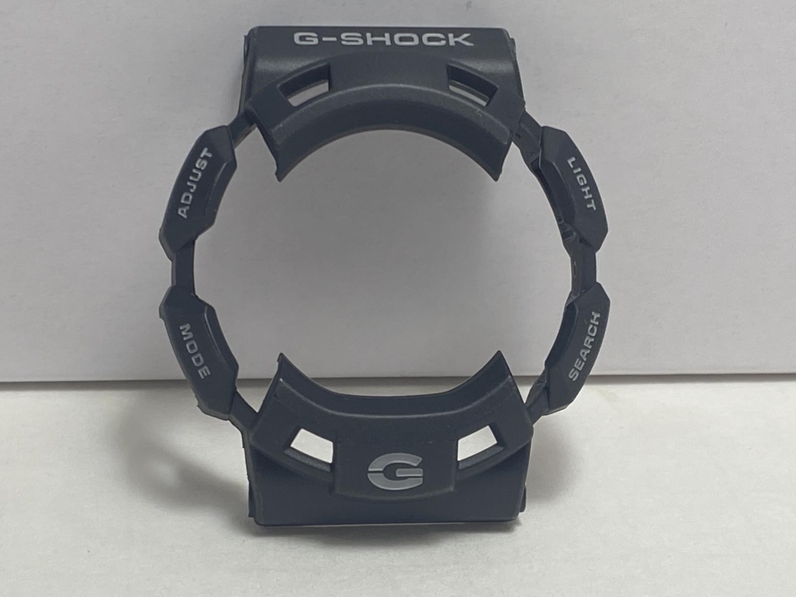 Casio Original Watch Parts Bezel/Shell GW-9100. Black Outer Bezel w/White Letter