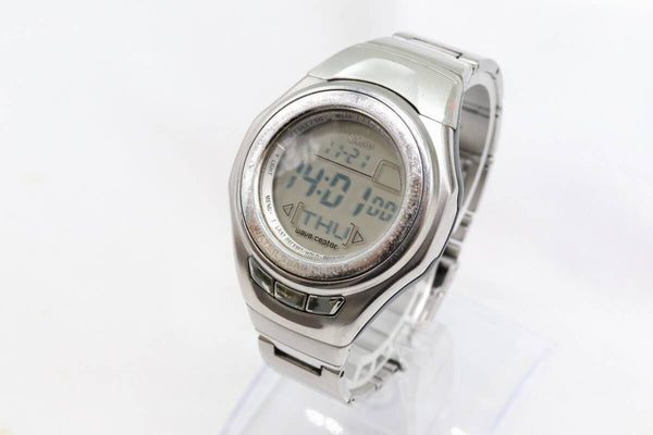Casio Watchband Bracelet for LWV-100. Original Steel Band Silver Color.