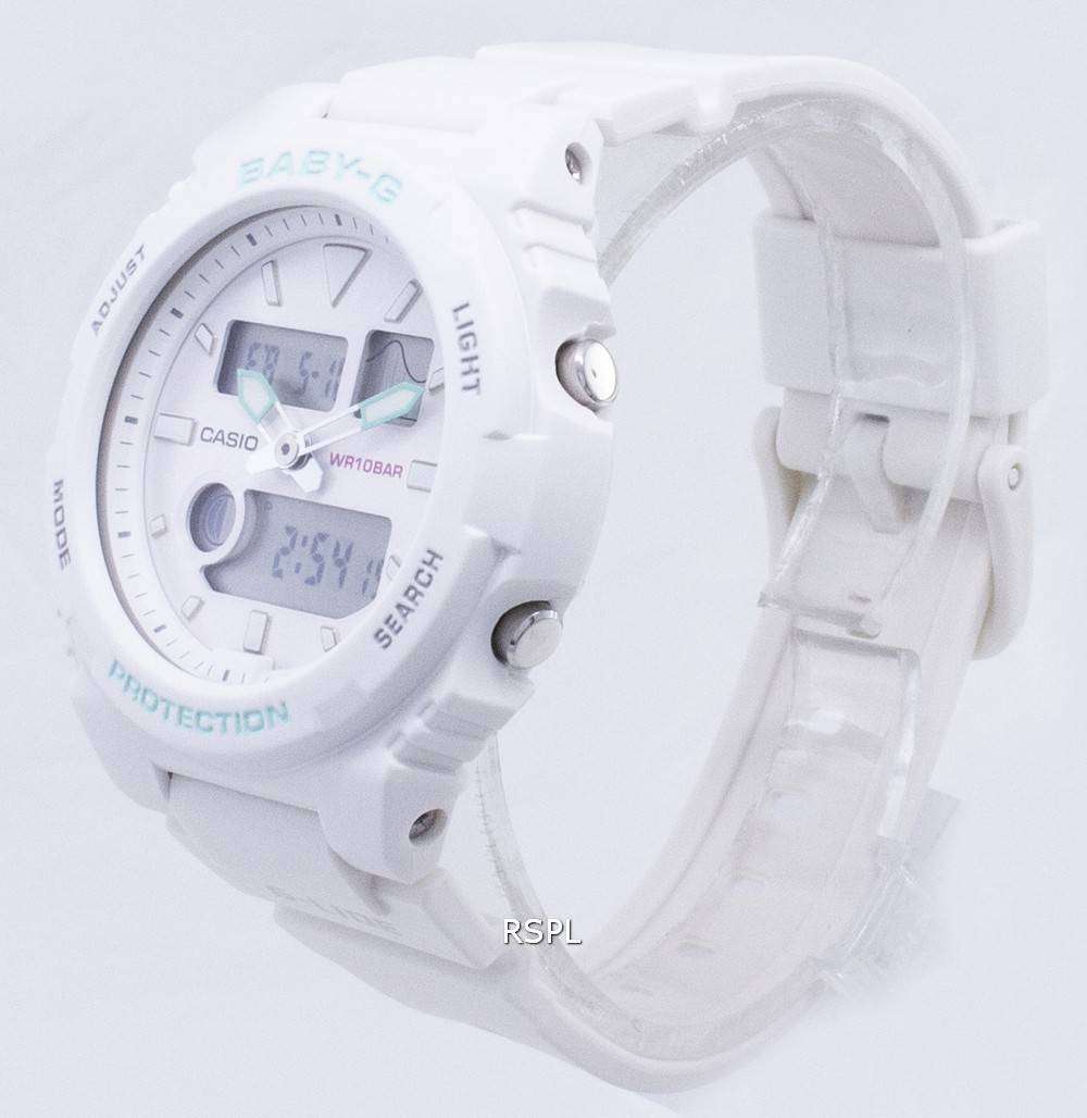 Casio Watchband BAX-100 Baby-G G-Glide White Band Strap
